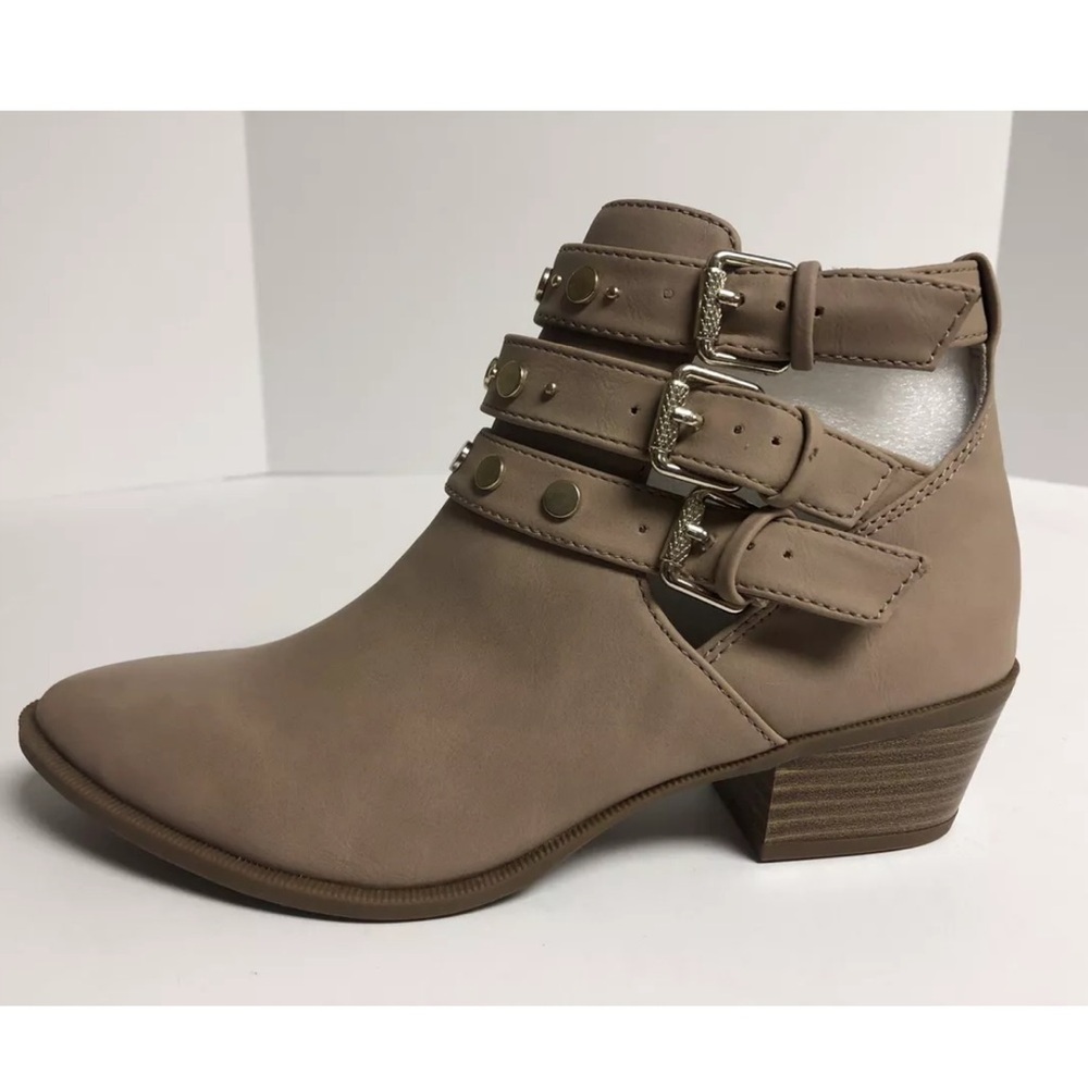 Sam Edelman Women’s Circus, Henna Ankle Booties Taupe, Size 6 M.